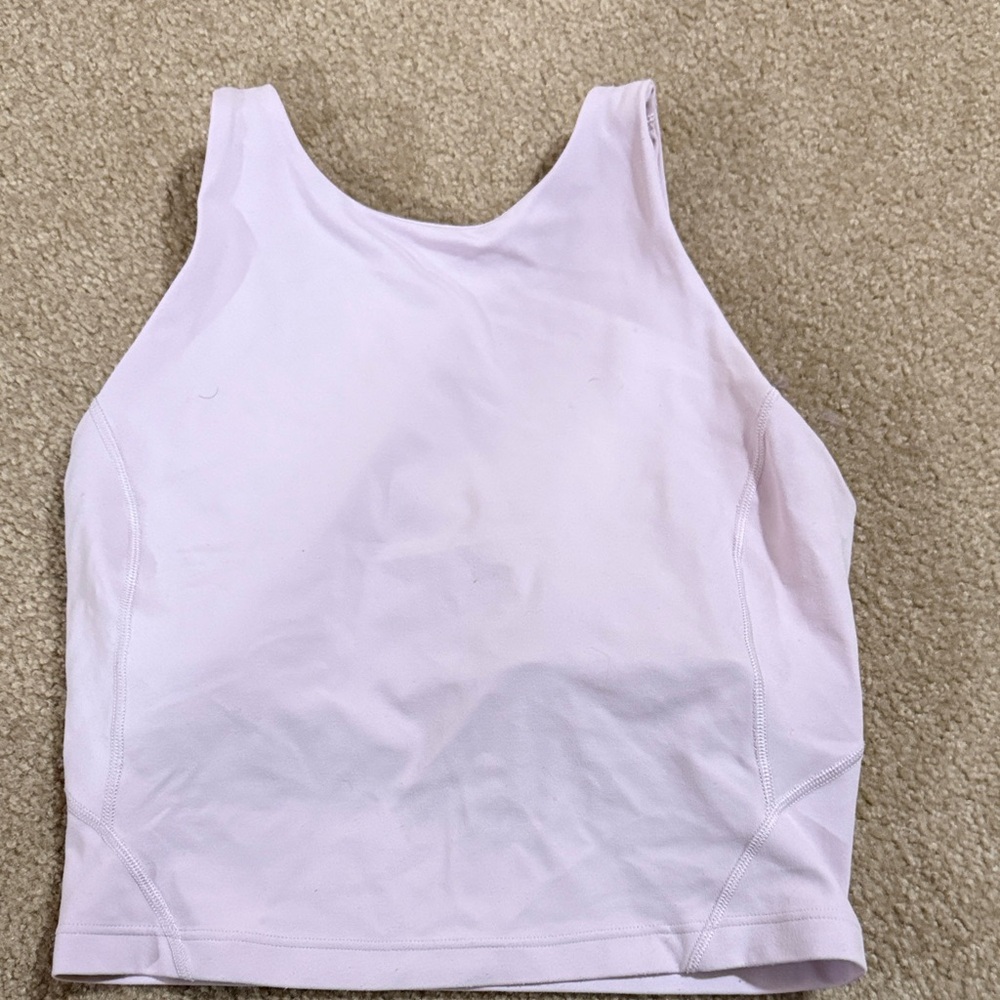 lululemon athletica Light Pink Tank Top